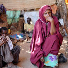 Woman in teashop, Somaliland Woman in teashop, Somaliland